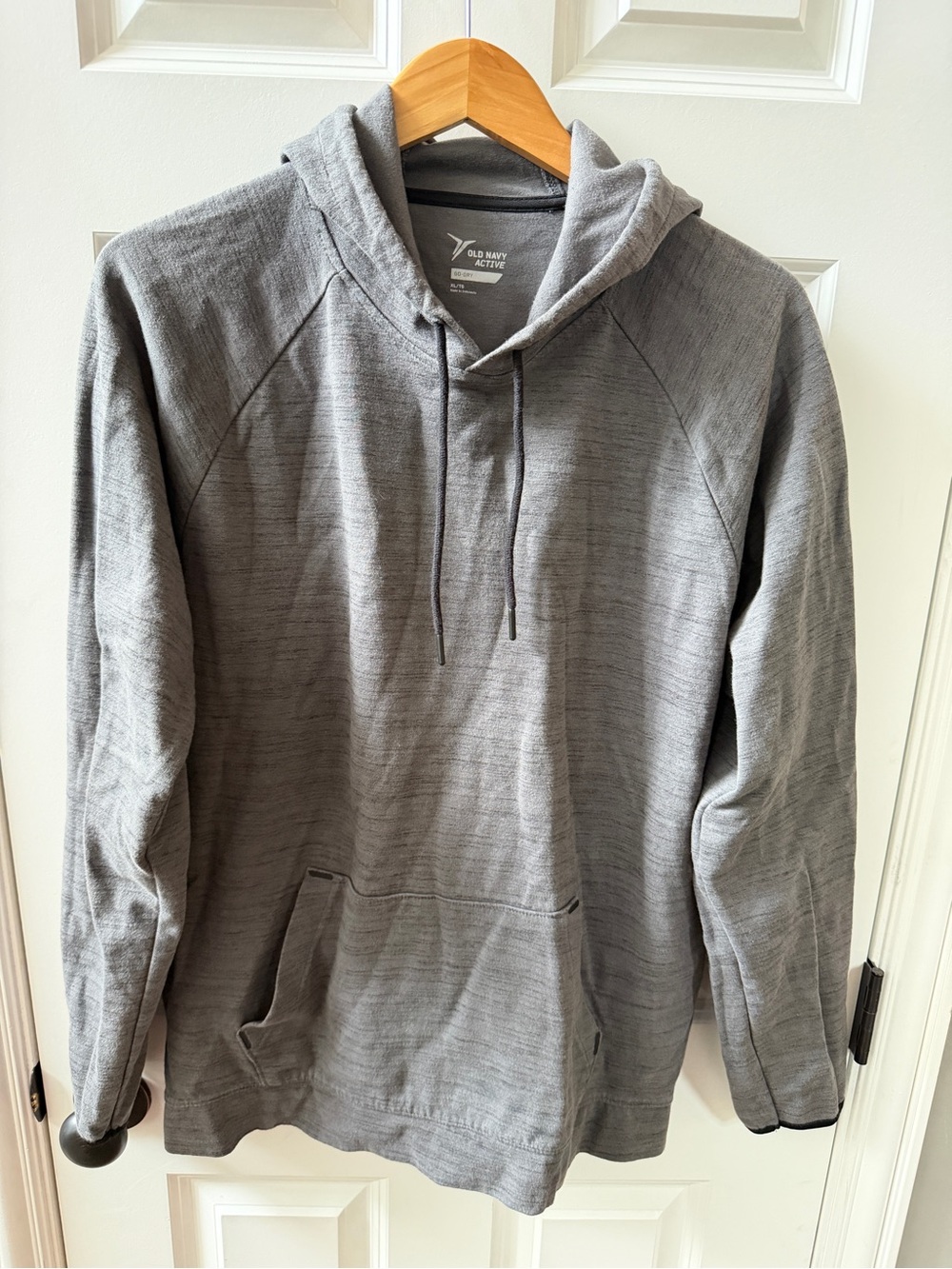 Old Navy Heather Gray Men's Hoodie Pullover